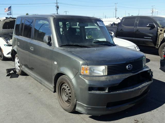 JTLKT324364033131 - 2006 TOYOTA SCION XB GREEN photo 1