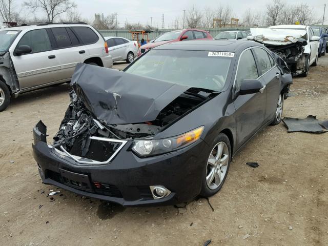 JH4CU2F45CC023539 - 2012 ACURA TSX BLACK photo 2