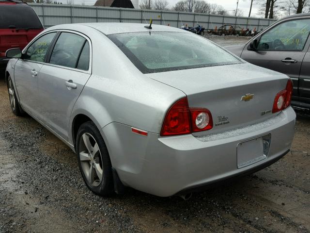 1G1ZF57579F241108 - 2009 CHEVROLET MALIBU HYB 银色 照片 3