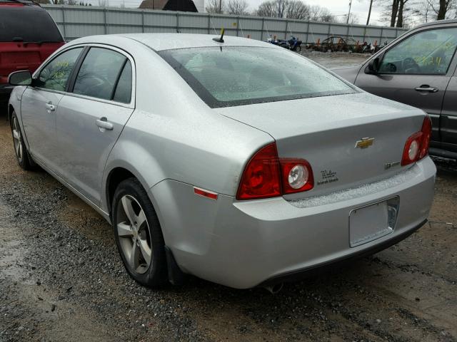 1G1ZF57579F241108 - 2009 CHEVROLET MALIBU HYB SILVER photo 3