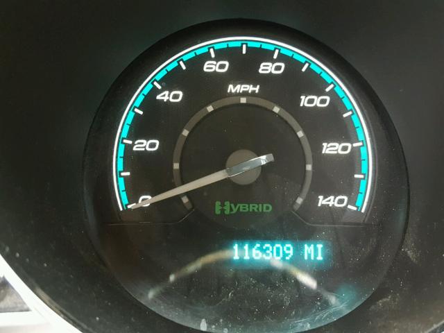 1G1ZF57579F241108 - 2009 CHEVROLET MALIBU HYB 银色 照片 8