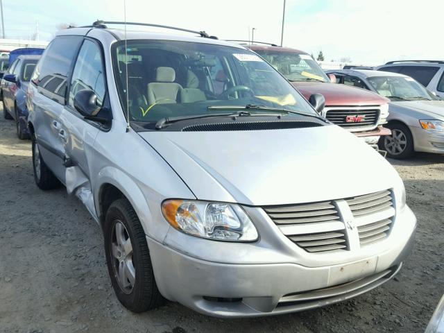 1D4GP45R15B367447 - 2005 DODGE CARAVAN SX SILVER photo 1