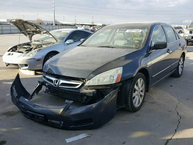 1HGCM66576A011539 - 2006 HONDA ACCORD EX CHARCOAL photo 2