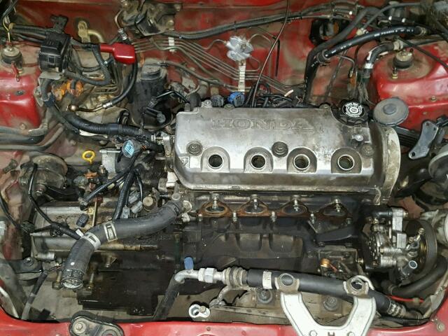 1HGEJ8259WL127896 - 1998 HONDA CIVIC EX Qırmızı foto 7