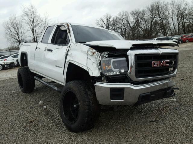 1GTV2TECXFZ420776 - 2015 GMC SIERRA K15 WHITE photo 1