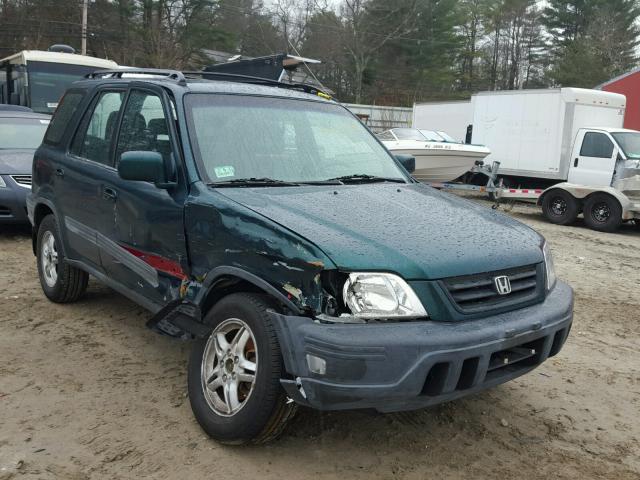 JHLRD1865XC007497 - 1999 HONDA CR-V EX GREEN photo 1