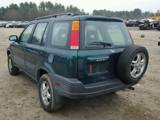 JHLRD1865XC007497 - 1999 HONDA CR-V EX GREEN photo 3