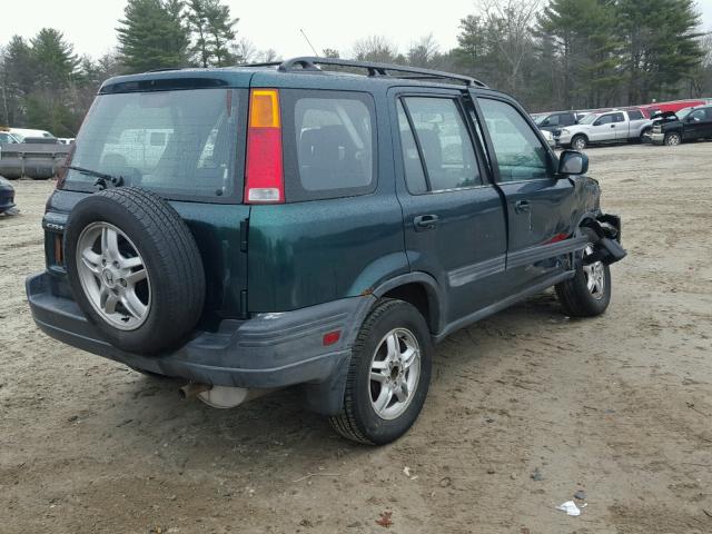 JHLRD1865XC007497 - 1999 HONDA CR-V EX GREEN photo 4