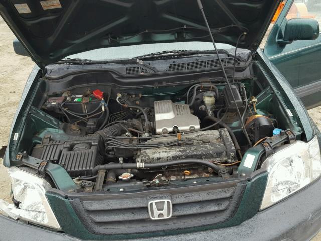 JHLRD1865XC007497 - 1999 HONDA CR-V EX GREEN photo 7