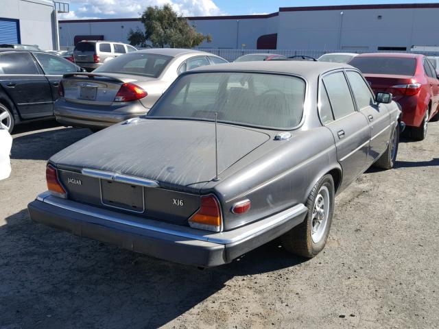 SAJAV1349GC455479 - 1986 JAGUAR XJ6 CHARCOAL photo 4