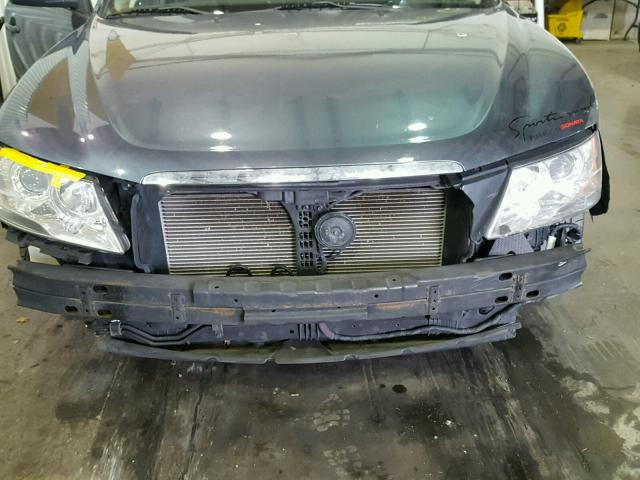 5NPET46C49H511202 - 2009 HYUNDAI SONATA GLS BLUE photo 9