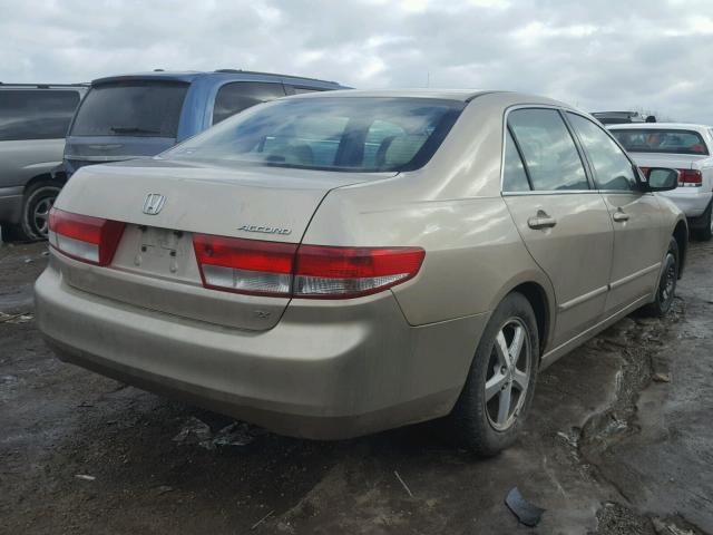 1HGCM56674A100852 - 2004 HONDA ACCORD EX GOLD photo 4