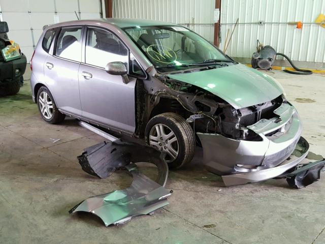 JHMGD38607S010912 - 2007 HONDA FIT S ვერცხლისფერი ფოტო 1