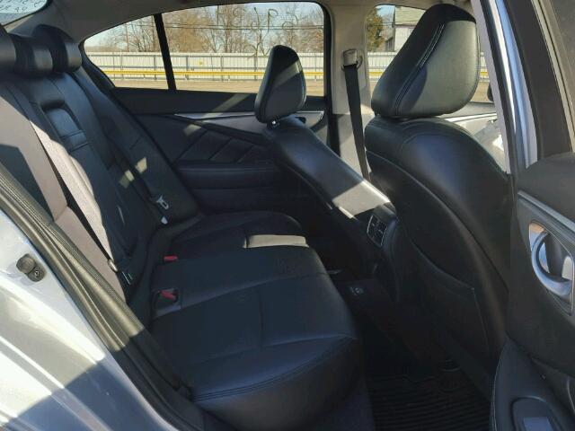 JN1BV7AR9EM681648 - 2014 INFINITI Q50 BASE Plata foto 6