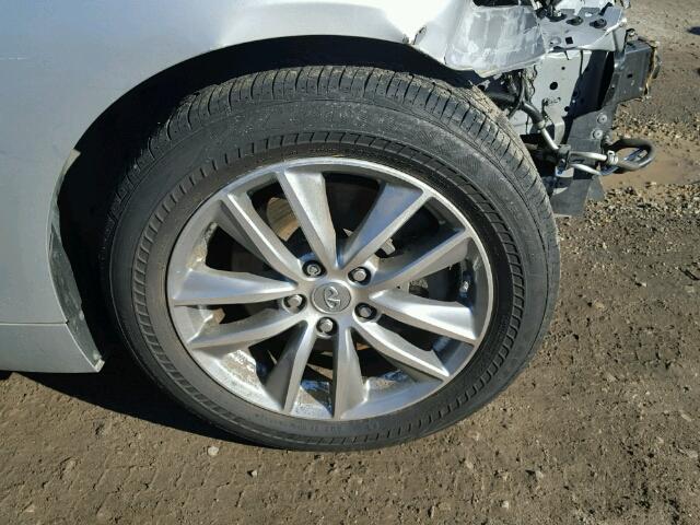 JN1BV7AR9EM681648 - 2014 INFINITI Q50 BASE Plata foto 9