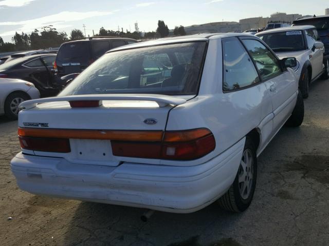 3FASP11J4TR133047 - 1996 FORD ESCORT LX WHITE photo 4