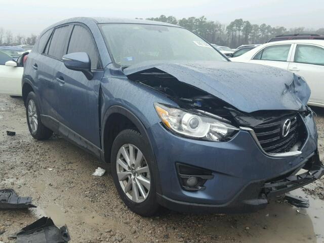 JM3KE2CY3G0919242 - 2016 MAZDA CX-5 TOURI BLUE photo 1