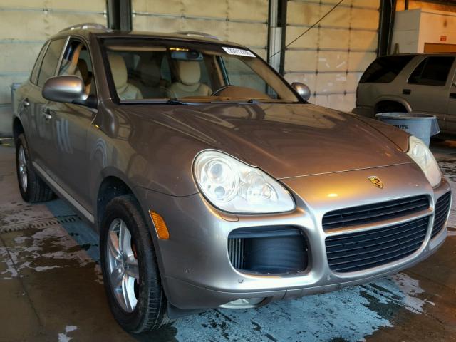 WP1AC29P34LA94465 - 2004 PORSCHE CAYENNE TU GRAY photo 1