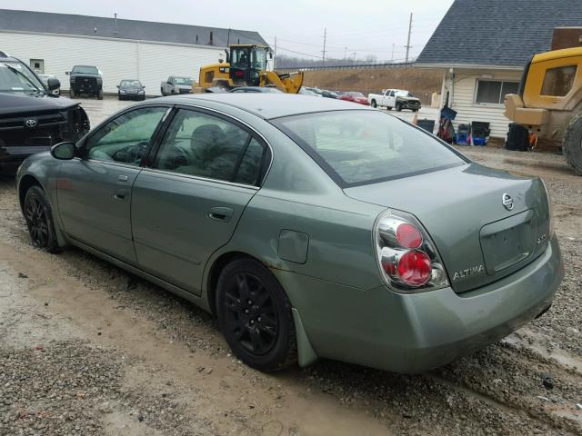 1N4AL11D45C950666 - 2005 NISSAN ALTIMA S GREEN photo 3