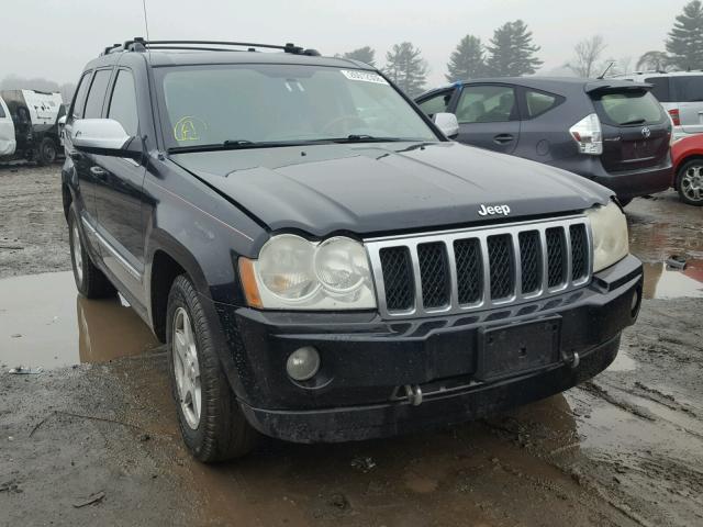 1J8HS68216C251731 - 2006 JEEP GRAND CHER BLACK photo 1