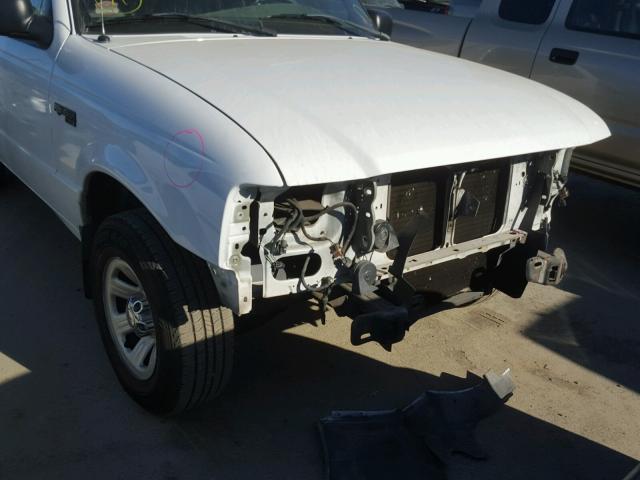 1FTYR10D72PA89013 - 2002 FORD RANGER WHITE photo 9