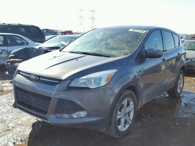 1FMCU0GX6EUD32783 - 2014 FORD ESCAPE SE GRAY photo 2