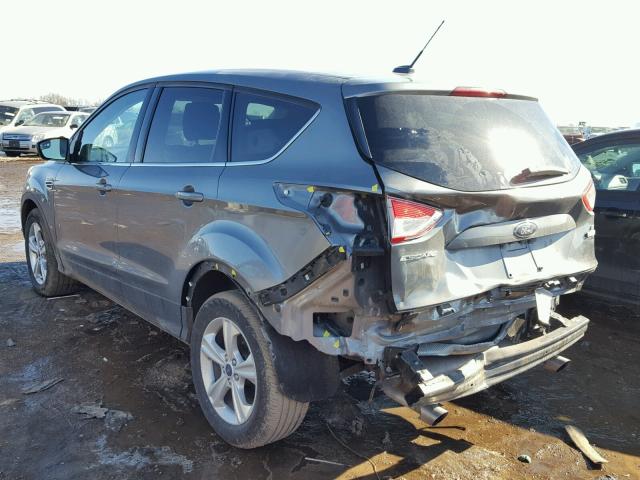 1FMCU0GX6EUD32783 - 2014 FORD ESCAPE SE GRAY photo 3