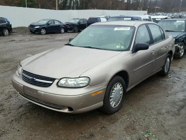 1G1ND52J7Y6222999 - 2000 CHEVROLET MALIBU TAN photo 2