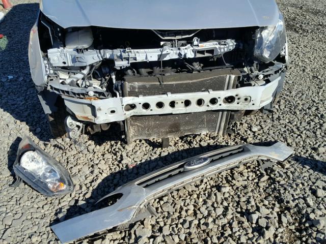 NM0LS7E77E1157240 - 2014 FORD TRANSIT CO SILVER photo 9