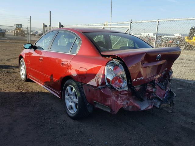 1N4AL11DX6N432163 - 2006 NISSAN ALTIMA S RED photo 3