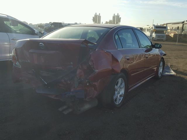 1N4AL11DX6N432163 - 2006 NISSAN ALTIMA S RED photo 4