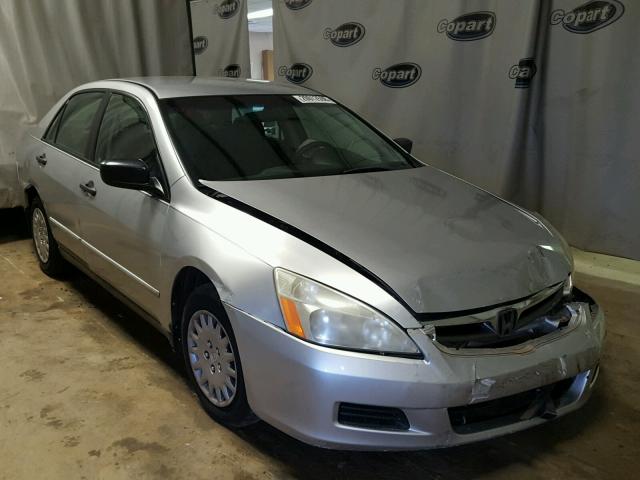 1HGCM56137A098185 - 2007 HONDA ACCORD VAL SILVER photo 1