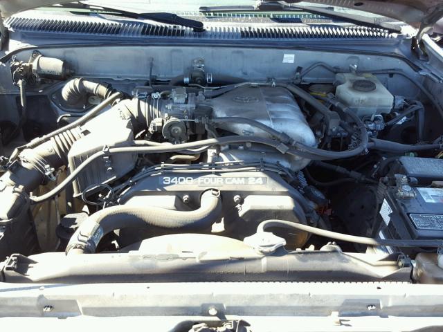 JT3GN86R510190324 - 2001 TOYOTA 4RUNNER SR SILVER photo 7