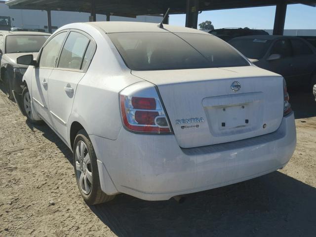 3N1AB61E68L626892 - 2008 NISSAN SENTRA 2.0 WHITE photo 3