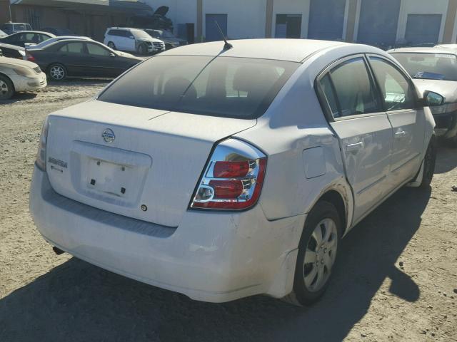 3N1AB61E68L626892 - 2008 NISSAN SENTRA 2.0 WHITE photo 4