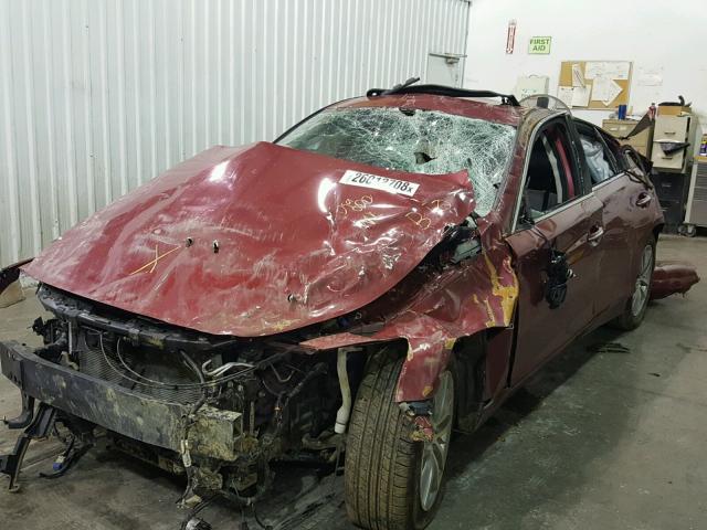 JN1CV7AP2GM202184 - 2016 INFINITI Q50 BASE Burdeos foto 9