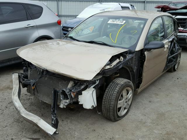 1G8AZ55F97Z172841 - 2007 SATURN ION LEVEL TAN photo 2