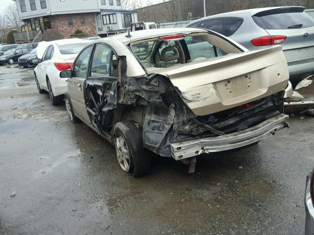 1G8AZ55F97Z172841 - 2007 SATURN ION LEVEL TAN photo 3