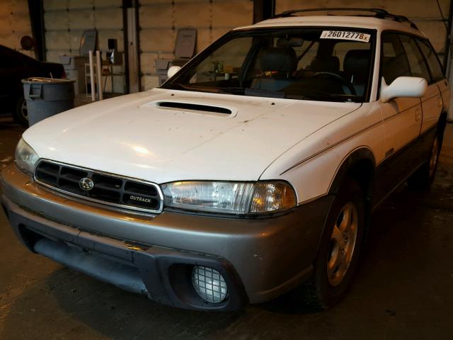 4S3BG6856W7614378 - 1998 SUBARU LEGACY 30T WHITE photo 2