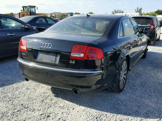 WAUMV44E67N003611 - 2007 AUDI A8 L QUATT BLACK photo 4