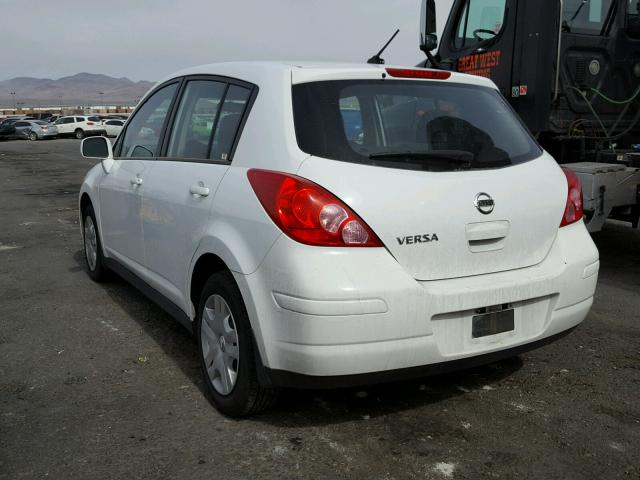 3N1BC1CP4BL425177 - 2011 NISSAN VERSA S WHITE photo 3