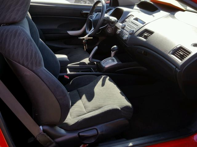 2HGFG12879H528532 - 2009 HONDA CIVIC EX წითელი ფოტო 5