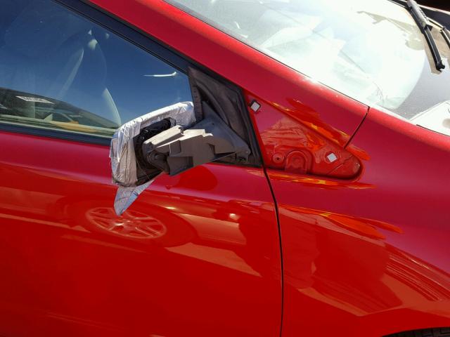 2HGFG12879H528532 - 2009 HONDA CIVIC EX წითელი ფოტო 9