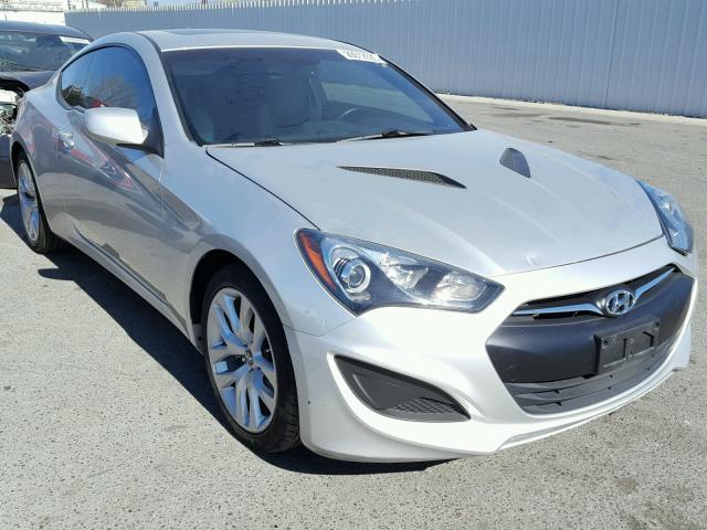 KMHHT6KD6DU108789 - 2013 HYUNDAI GENESIS CO SILVER photo 1