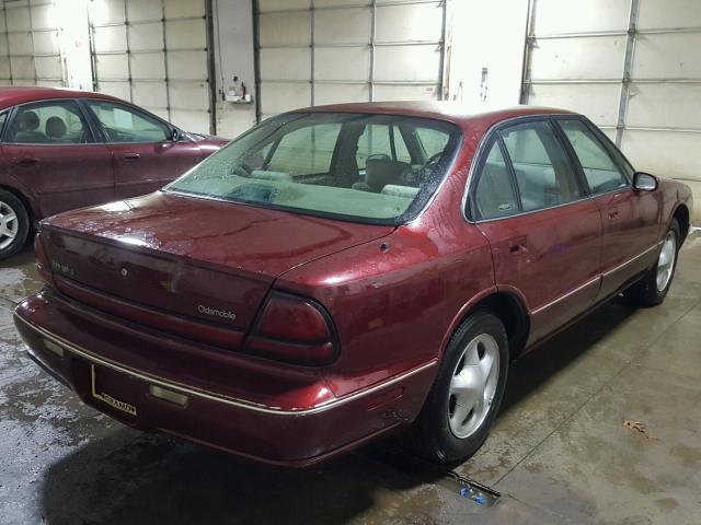 1G3HN52K1X4820607 - 1999 OLDSMOBILE 88 BASE BURGUNDY photo 4