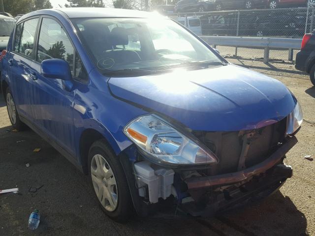 3N1BC1CPXBL457454 - 2011 NISSAN VERSA S BLUE photo 1