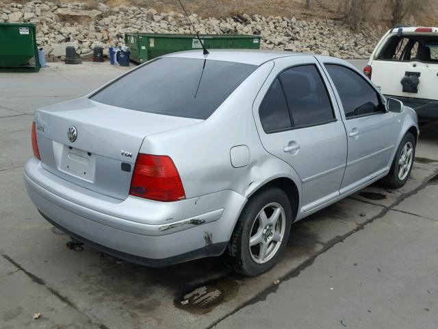 3VWSP69M72M185805 - 2002 VOLKSWAGEN JETTA GLS SILVER photo 4