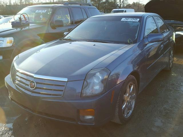 1G6DP577060187023 - 2006 CADILLAC CTS HI FEA BLUE photo 2