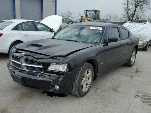 2B3CA3CV9AH196697 - 2010 DODGE CHARGER SX BLACK photo 2