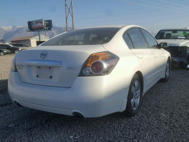 1N4AL21EX7C130092 - 2007 NISSAN ALTIMA 2.5 WHITE photo 4